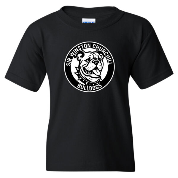 Gildan Youth SWC Bulldogs Crest Printed T-Shirt Thumbnail