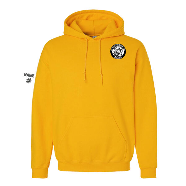 Gildan Unisex SWC Bulldogs Emblem Printed Hoodie Thumbnail