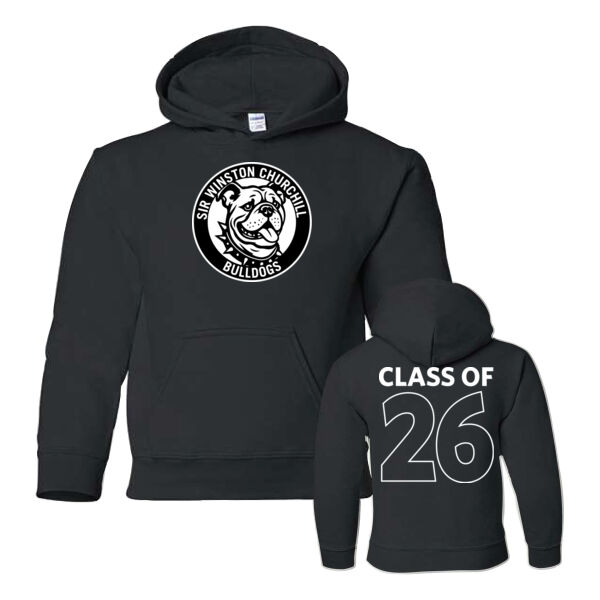 Grads 2026 Gildan Youth Printed Hoodie Thumbnail