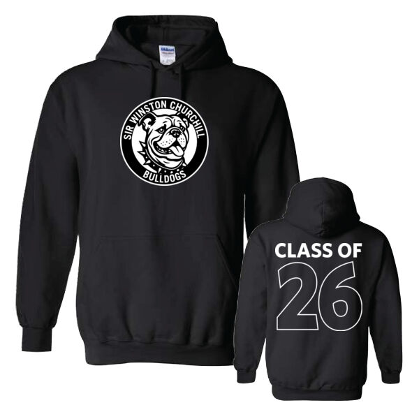 Grads 2026 Gildan Unisex Printed Hoodie Thumbnail